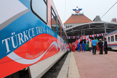 ‘Türkçe Treni' yola çıktı