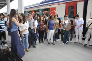 'Türkçe Treni' Konya'da