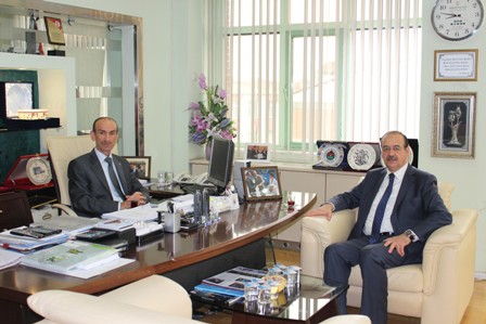 Tahir Büyükhelvacıgil Düzce TSO’yu ziyaret etti