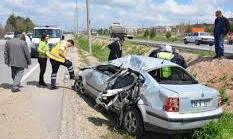 Ankara'da Trafik Kazası: 1 Ölü, 1 Yaralı