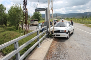 Konya'da trafik kazası: 4 yaralı