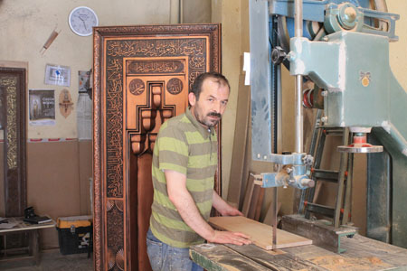 Mihrap onun işi