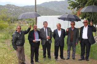 Susuz Köyü Yaylası suya kavuşuyor