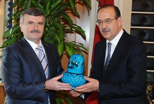 Büyükhelvacıgil’den teşekkür ziyareti
