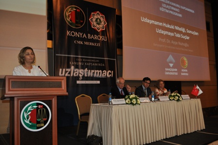 Uzlaşmayı hukukçular yapsın