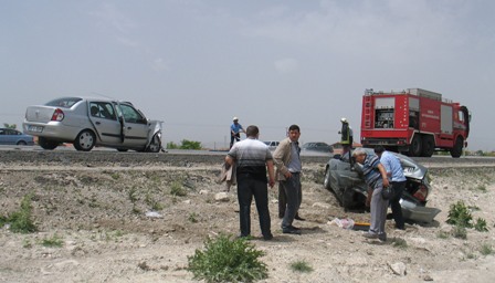 Konya'da Trafik Kazası: 5 Yaralı