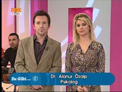 Canlı yayında fırça şoku