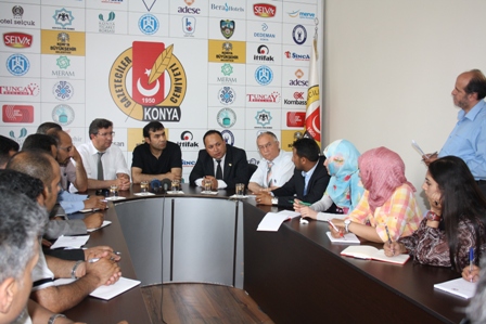 Yemenli gazetecilerden Konyalı meslektaşlarına ziyaret
