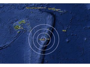 Tonga'da 7,4 Büyüklüğünde Deprem
