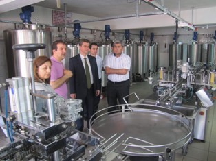 Sağlık Müdürü Küçükkendirci, kozmetik firmalarında incelemelerde bulundu