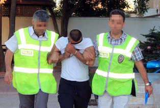 Askere gideceği gün yakalandı