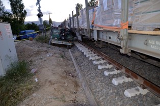 Tren tarım makinesine çarptı: 1 ölü