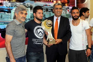 Şampiyondan Konya Şeker'e ziyaret