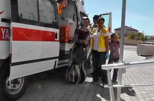 Kulu'da trafik kazası: 1 yaralı
