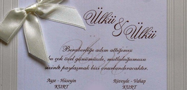 Evlenecek çiftler sesli davet yapabilecek