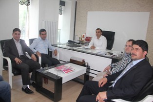 Genç işadamlarından Alemdar’a ziyaret