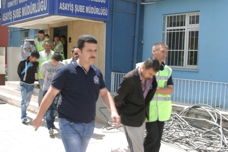 Hırsızın rahatlığı görenleri şaşırttı