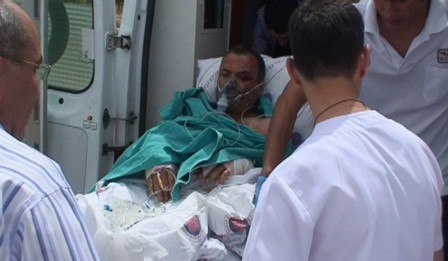 Tır’da yangın çıktı, sürücü yaralandı