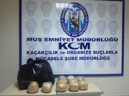 Muş'ta 4 Kilo 144 Gram Eroin Ele Geçirildi