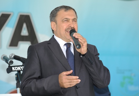 Konya’da temel atma ve açılış töreni