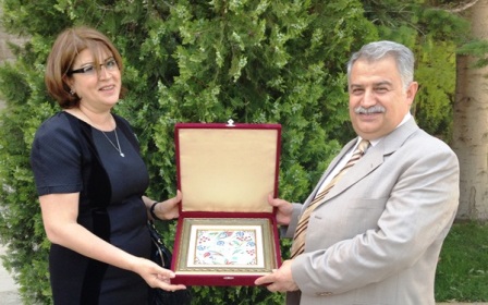 Azerbaycan ateşesinden NEÜ’ye ziyaret
