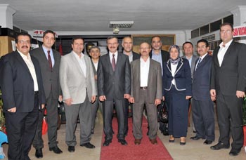 AK Parti'den Kütükcü'ye hayırlı olsun ziyareti