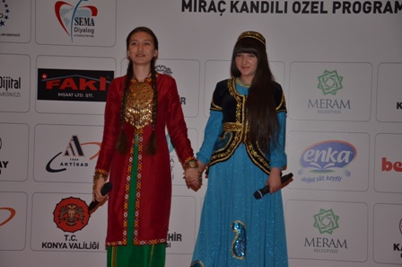 Olimpiyat çocukları Miraç Kandili özel programıyla gönülleri fethetti