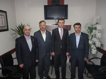 TÜMSİAD Konya Şubesi’nden Taşcı’ya hayırlı olsun ziyareti