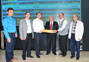 İlk mahsul buğdayı Borsa'da