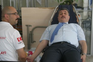 Konya SMMMO'dan kan bağışı