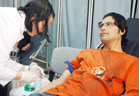 Karapınar'da kan bağışı kampanyası