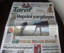 Taraf ilk gün ne kadar sattı?