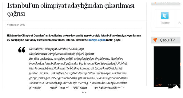 Gezi Mektubu: İstanbul'u adaylıktan çıkarın