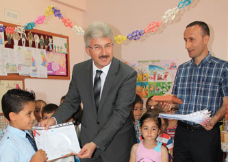 Konya'da 444 bin öğrenci tatile girdi