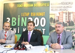 Meram'dan toplu konut hamlesi...