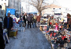 Pazarcı esnafı perişan