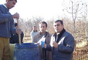 Meyve üreticilerine ilaçlama uyarısı