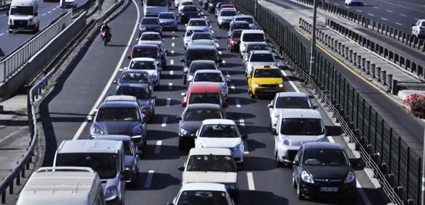 Trafikte kaç tane araç bulunuyor?