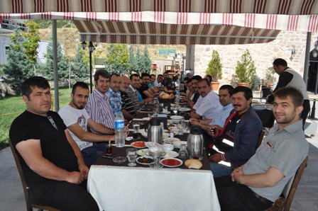 Memleket ailesi kahvaltıda buluştu