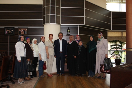 Başkan Hançerli’yi ziyaret ettiler