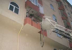 Evde çıkan yangın korkuttu