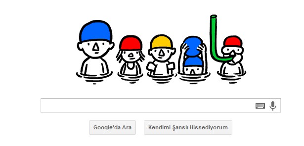 Google, yaz gündönümü'nü doodle ile hatırlattı