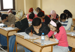 İlke ÖSS Deneme Sınavı yapıldı