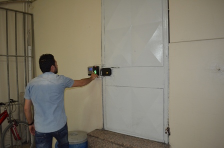 Pasaj tuvaletine Parmak İzi Sistemi