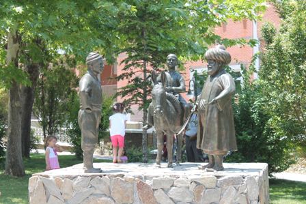 Akşehir Turizm Vadisi'ne Nasreddin Hoca heykelleri
