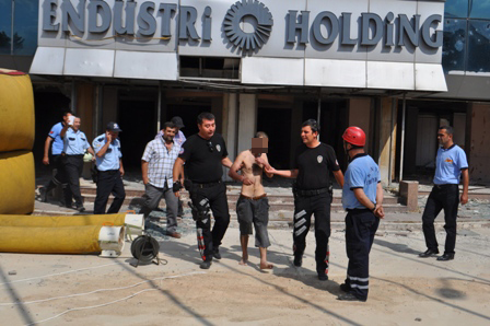 Konya'da intihar girişimi