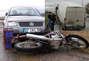 Konya'da trafik kazaları: 5 yaralı