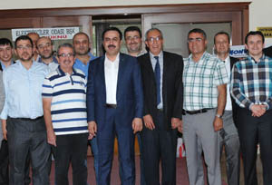 Konya Elektrikçiler Odası'ndan Öztürk'e ziyaret