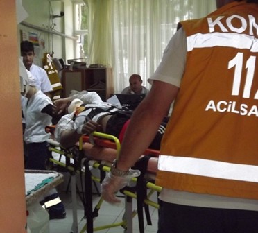 Seydişehir’de trafik kazası: 1 ölü, 2 yaralı