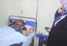 Yer kavgası kanlı bitti: 2 yaralı